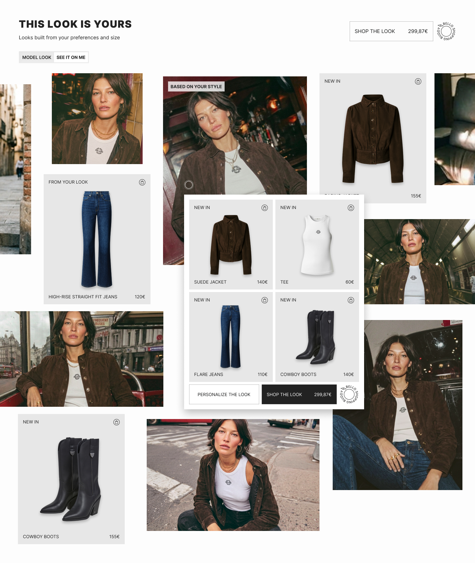 Pepe Jeans — BELLO feature scope and user journey mapping